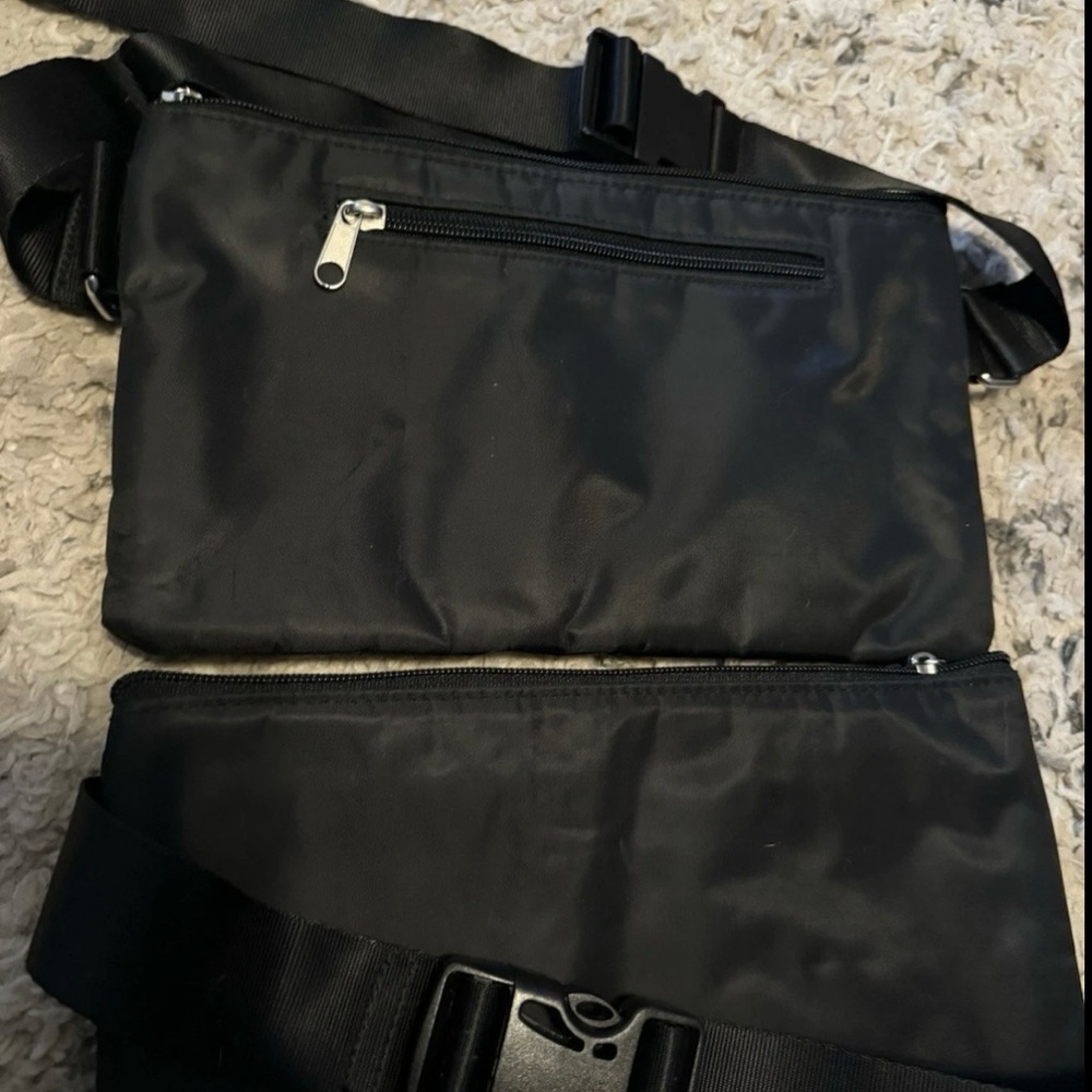 2 Disney World Black Mickey Mouse Bags(Fanny packs) - Picture 3 of 5
